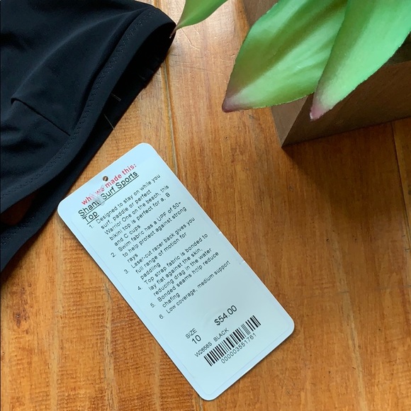 Lululemon Shanti Surf Sports Top Size 10 NWT - Picture 2 of 8